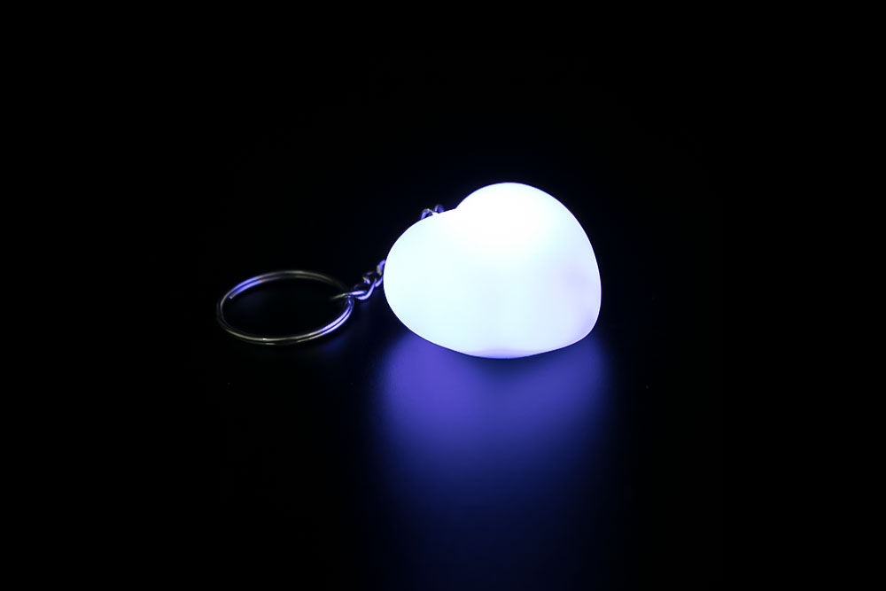 LED Heart Key Chain HP-007