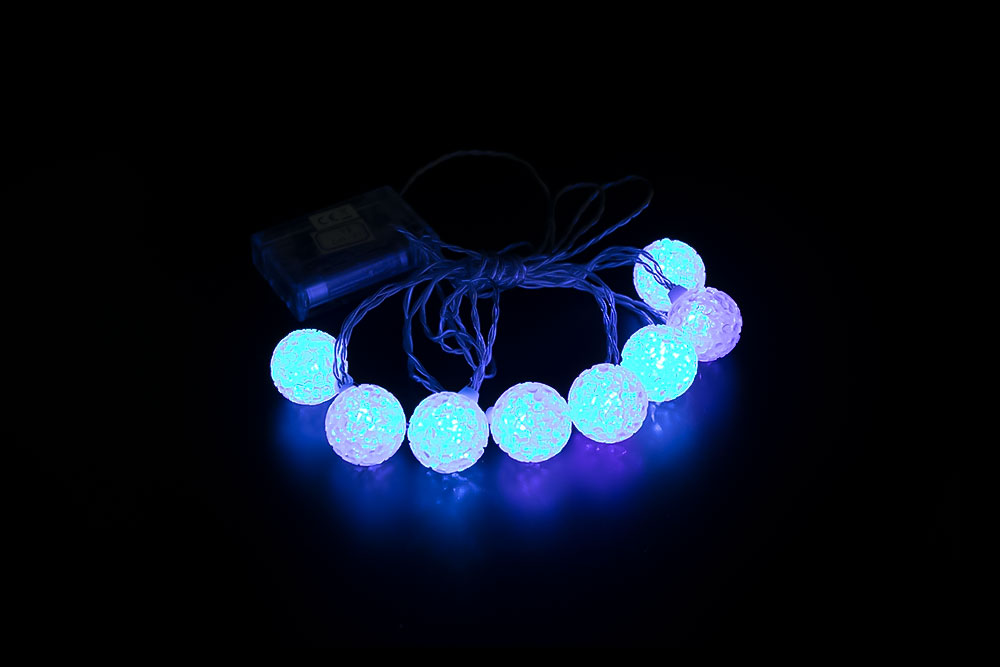 LED 3CM EVA Ball Light Chain LC-017